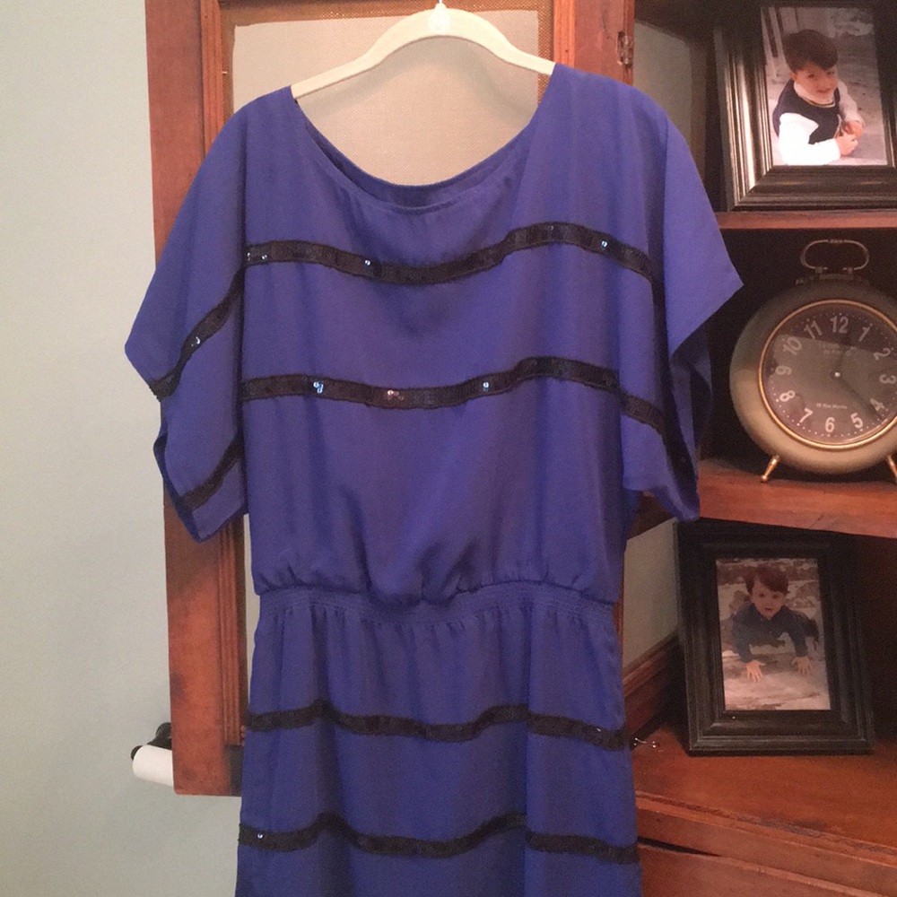Jessica Simpson sequin dress S EUC